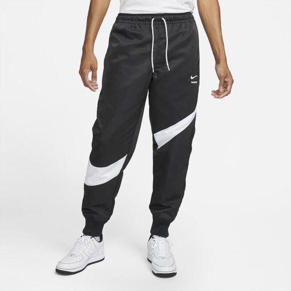 Nike DD6057 010 Men's Sz XL Black Sportswear Taper Leg Swoosh Jogger Pants $110 - Picture 9 of 10